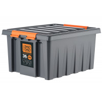 Контейнер особопрочный 500x390x255 мм Арт. Rox Box PRO 36 Контейнер особопрочный 500x390x255 мм Арт. Rox Box PRO 36
